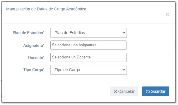 5.3.4. Secciones y Carga