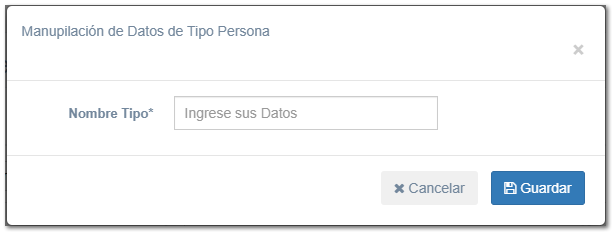 4.1.1. Tipo de Persona